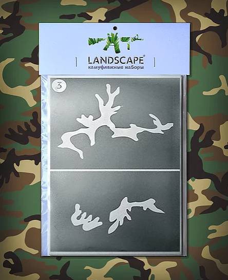 Pochoirs Woodland by landscape Camo